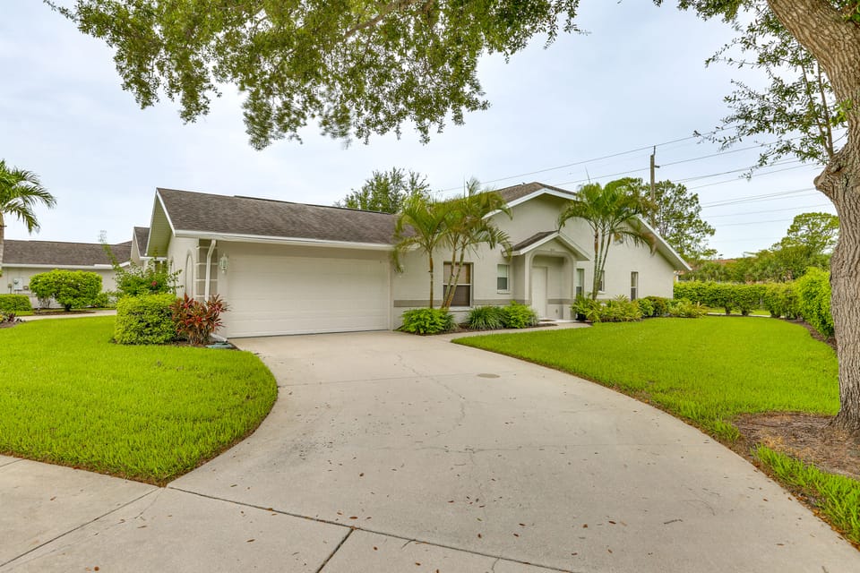 Screened Lanai + Workspace! Naples Stay Near Gulf Villa in Collier County