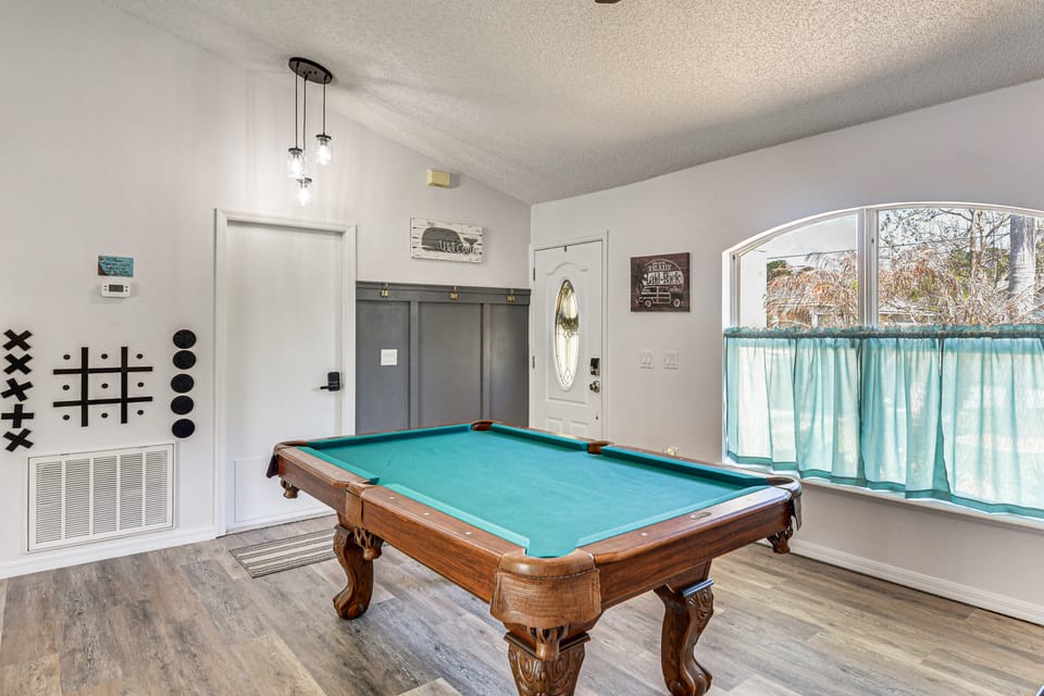 Palm Coast Comfort: Family Home w/ Lanai, Big Yard House in Palm Coast