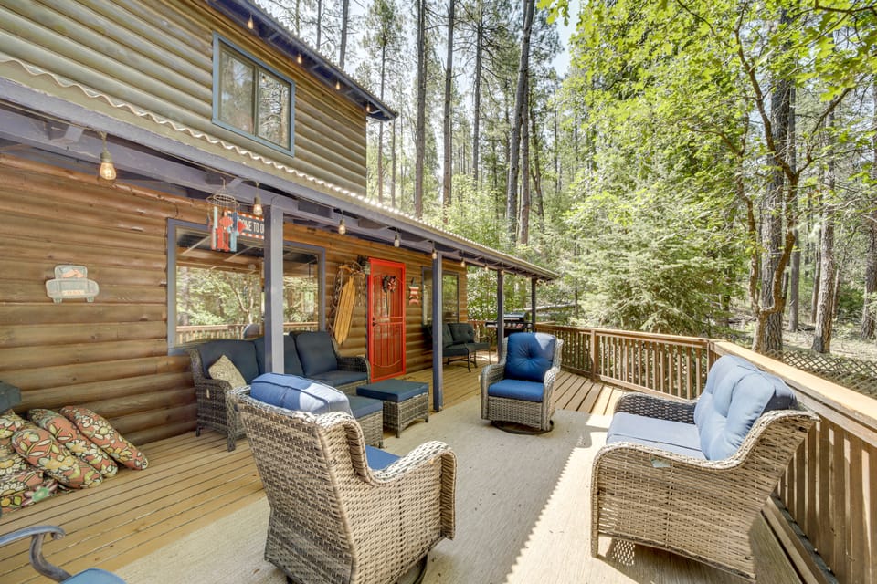 Hike + Snow Play! Payson Cabin By Mogollon Rim House in Gila County