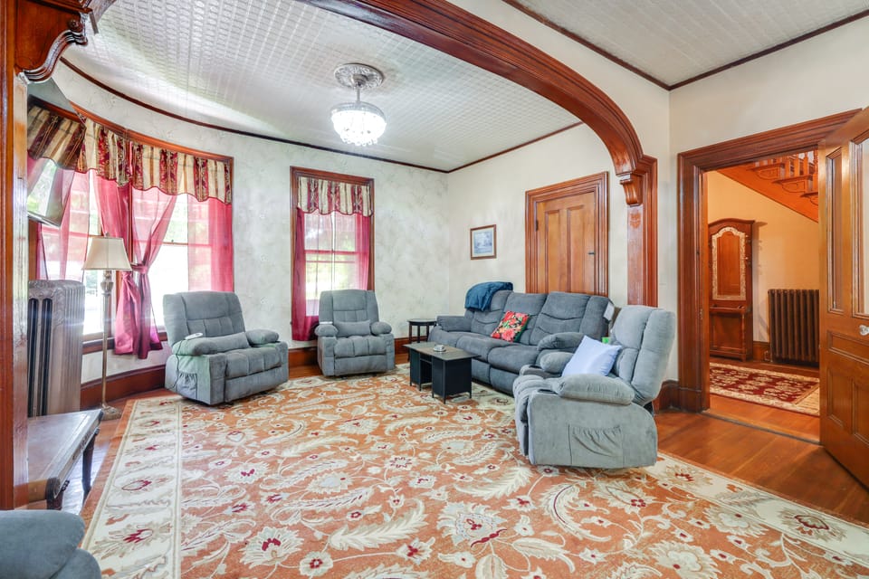 2-Acre Property: Victorian Home in Brownville! House in Northeast Piscataquis