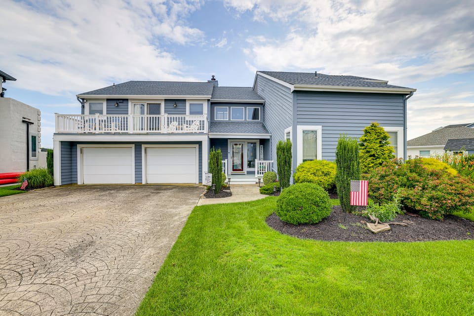 1 Block to Inlet Beach: Brigantine Family Home House in Brigantine