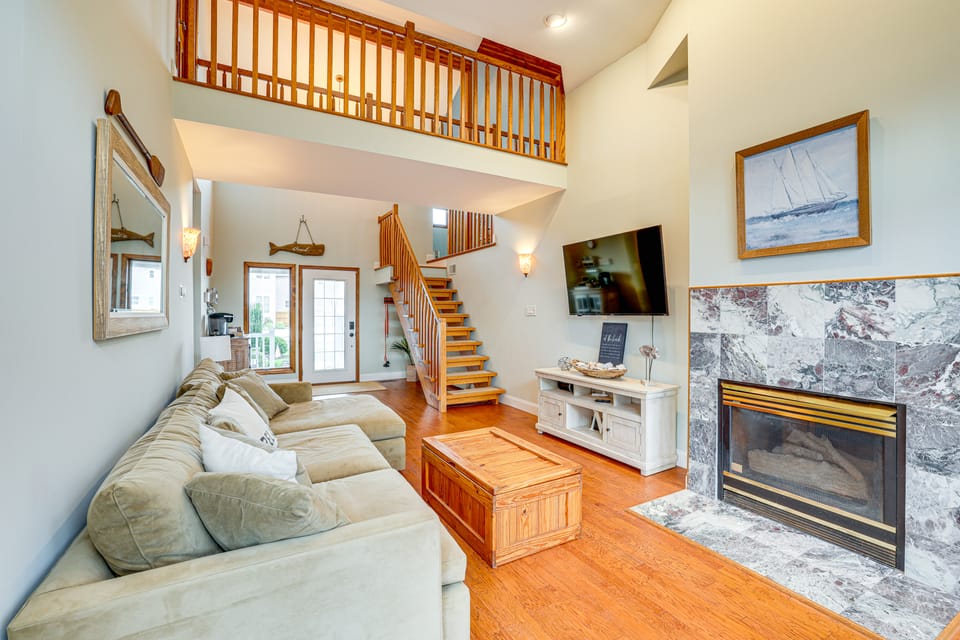 1 Block to Inlet Beach: Brigantine Family Home House in Brigantine