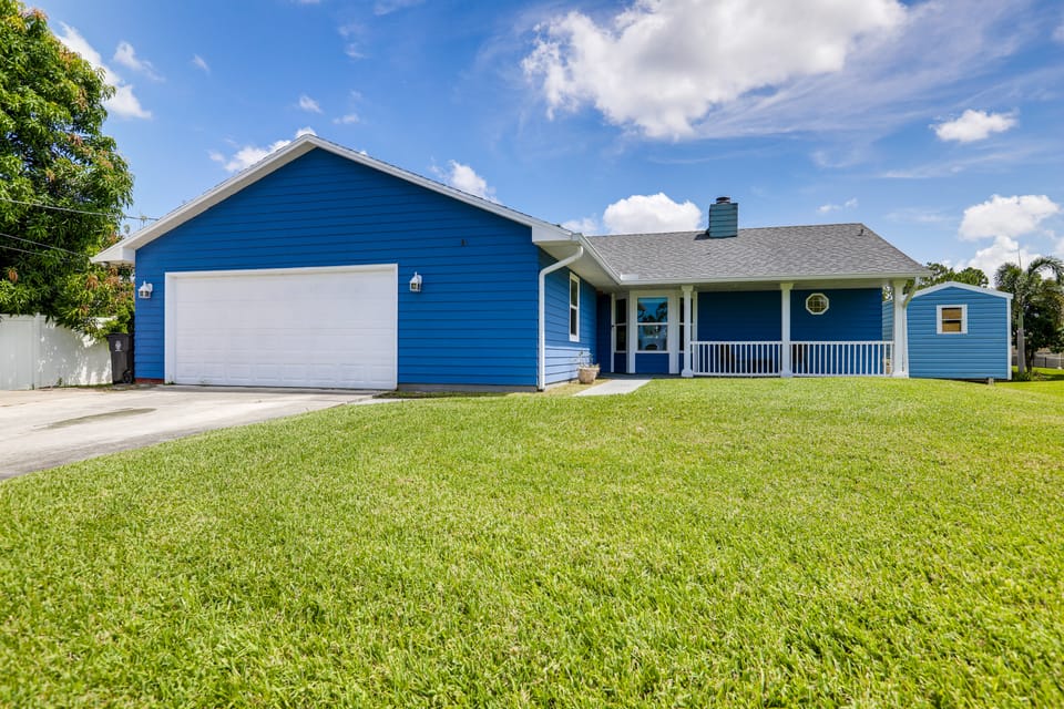 6 Mi to St Lucie River: Family Home w/ Patio! House in Port Saint Lucie