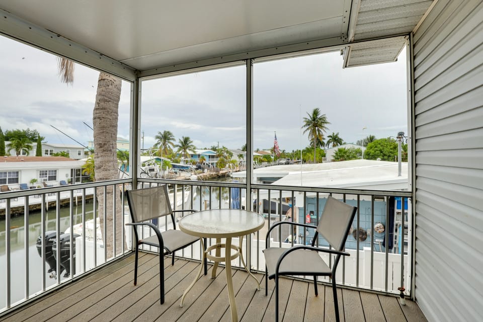 Canal-Front Florida Keys Home w/ Private Dock House in Marathon