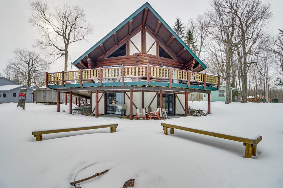 Lakefront Winter Retreat in Remer w/ Fire Pit! House in Minnesota