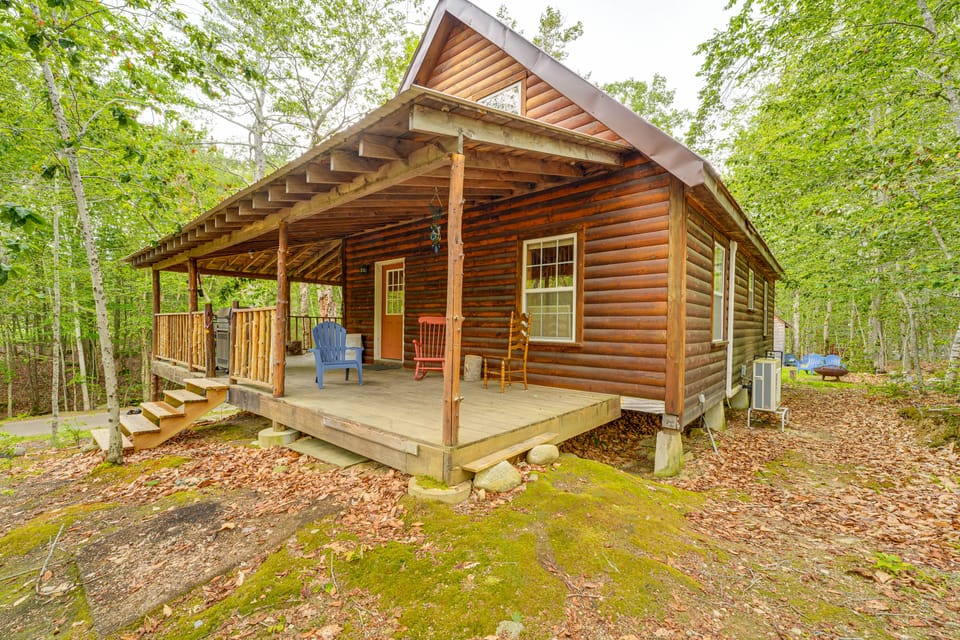 2 Mi to Marina & Beach: Frye Island Retreat! House in Frye Island