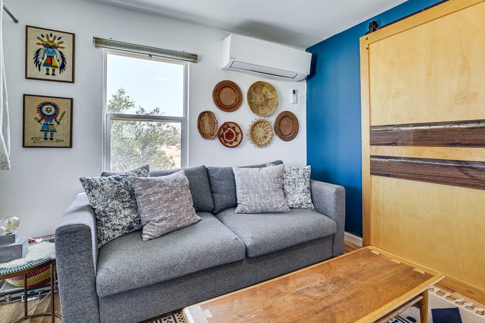 Boho Bungalow w/ Hot Tub: 16 Mi to Joshua Tree NP House in Twentynine Palms