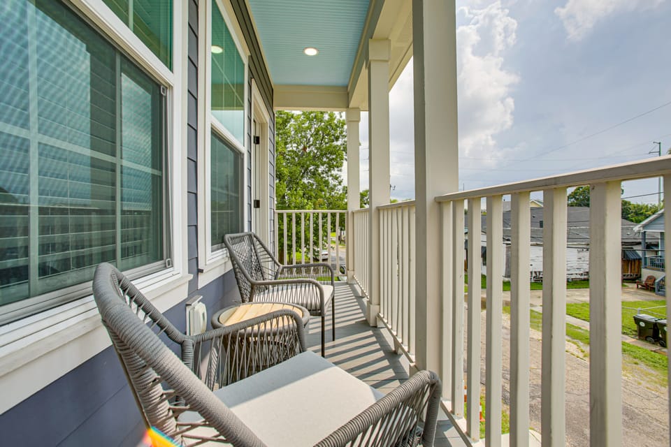 Stylish NOLA Stay Near French Quarter w/ Balcony House in New Orleans