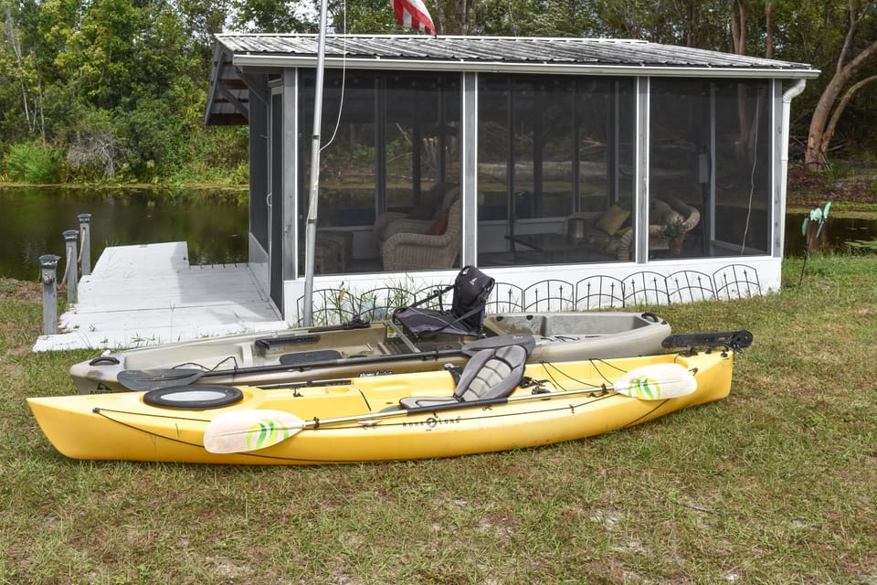 Withlacoochee River Retreat w/ Dock: Paddle & Fish House in Florida