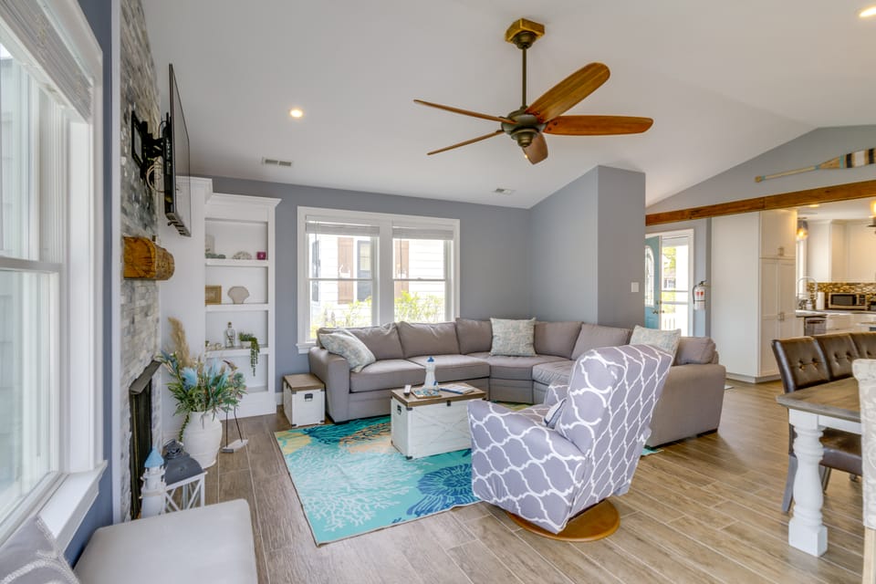 Half-Mi to Beach: Cape May Getaway w/ Deck & Yard! House in Cape May