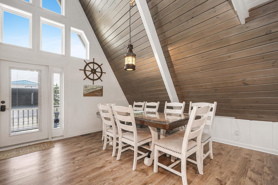 Unique A-Frame Beach House: 'The Beacon at OIB' House in Ocean Isle Beach