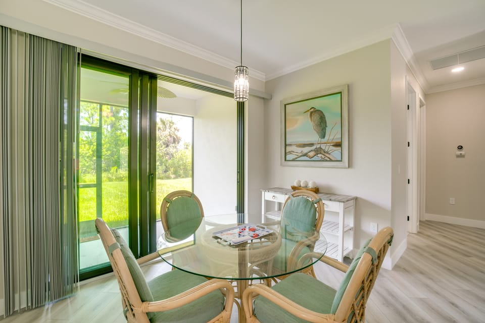 Golf Days & Beach Fun: Port Charlotte Home w/ Yard House in South Gulf Cove