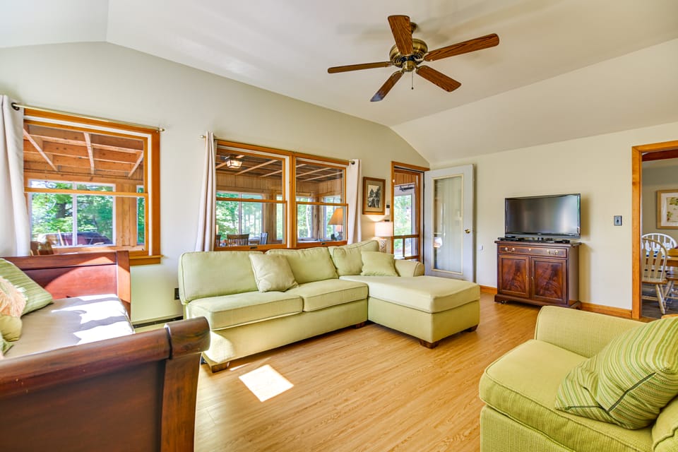 Waterfront Escape w/ Beach Access in Bridgton House in Bridgton