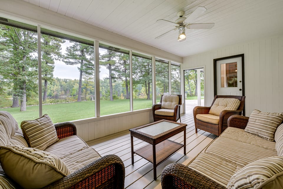 Wisconsin River Gem Near ATV Trails: Private Dock! House in Wisconsin