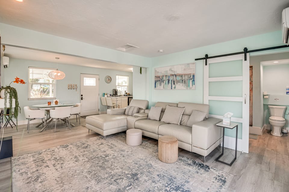 Walk to Ocean! Home w/ Large Yard in Ormond Beach House in Ormond By The Sea