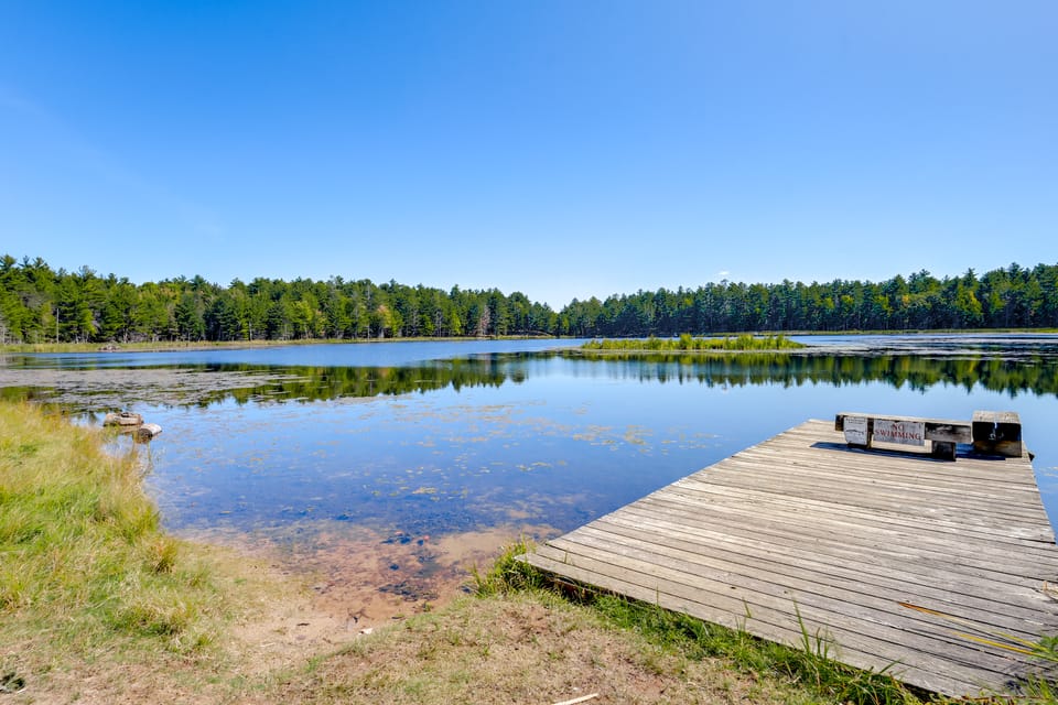 Game Room + Lake Access: Wooded Retreat in Jay House in Adirondack Mountains