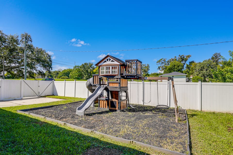 Pet-Friendly Lakeland Family Oasis w/ Game Room House in Lakeland