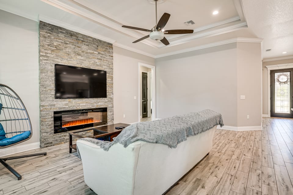 Pet-Friendly Lakeland Family Oasis w/ Game Room House in Lakeland