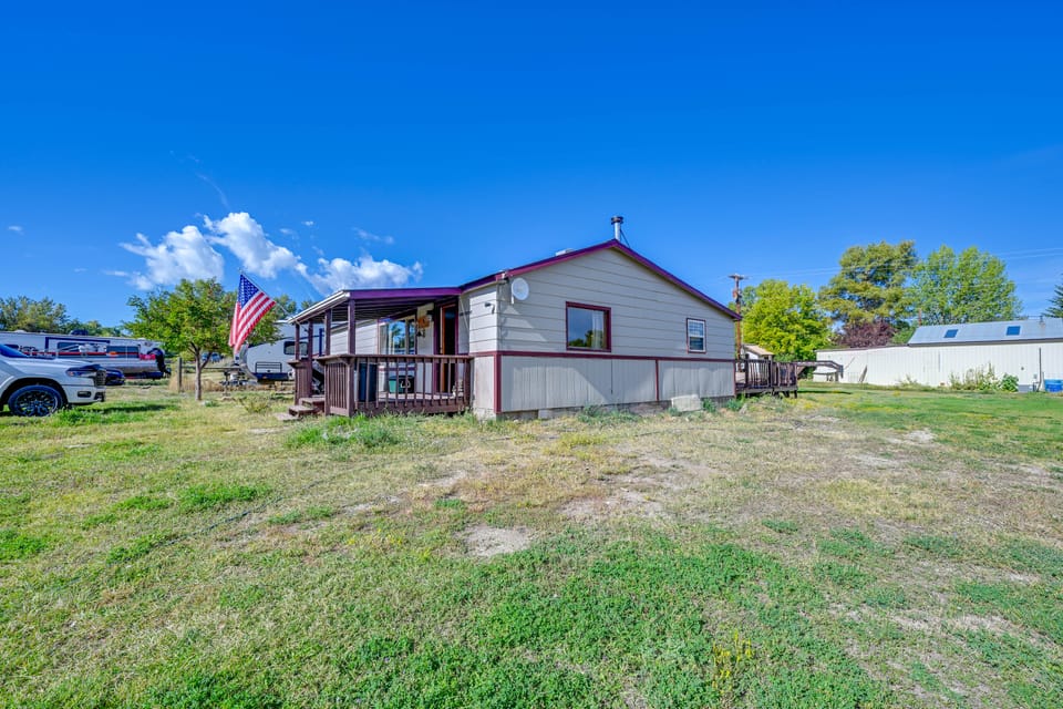 Hunt, Fish & Hike: Home w/ Deck in Encampment House in Wyoming