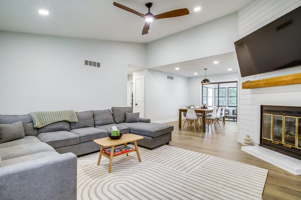 < 3 Mi to Bethany Beach! Wooded Retreat w/ Yard House in Ocean View