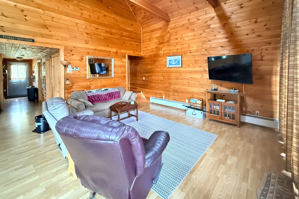 Winter Cabin w/ Views at the Base of Mt Abraham House in Maine