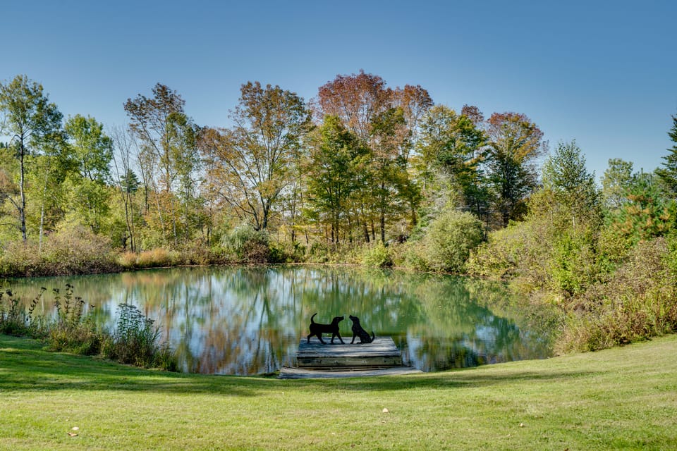 Private Spring-Fed Pond: Idyllic Shrewsbury Cabin! House in Vermont