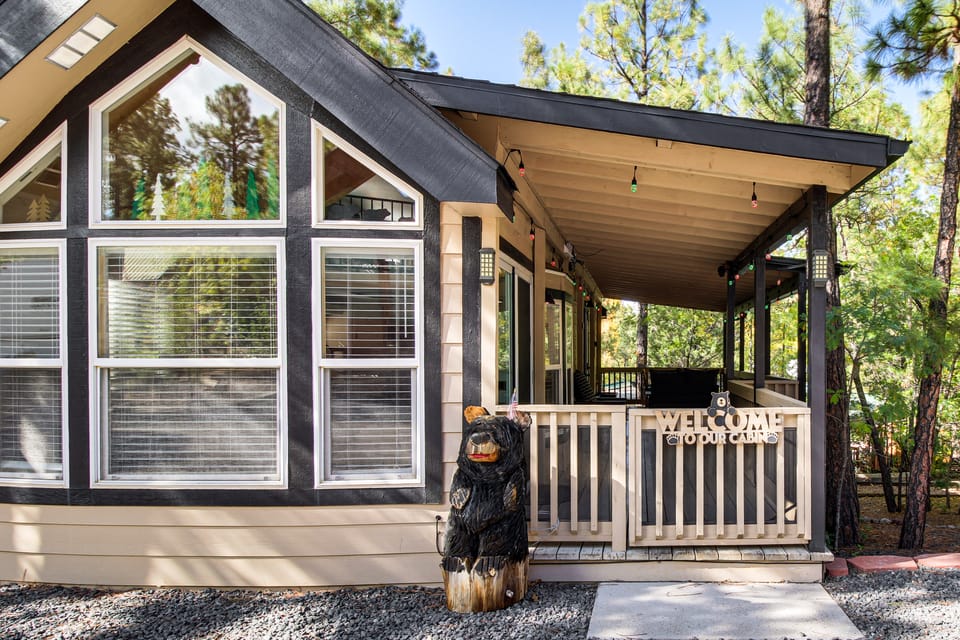 Pet-Friendly Show Low Cabin w/ Trail Access! House in Show Low