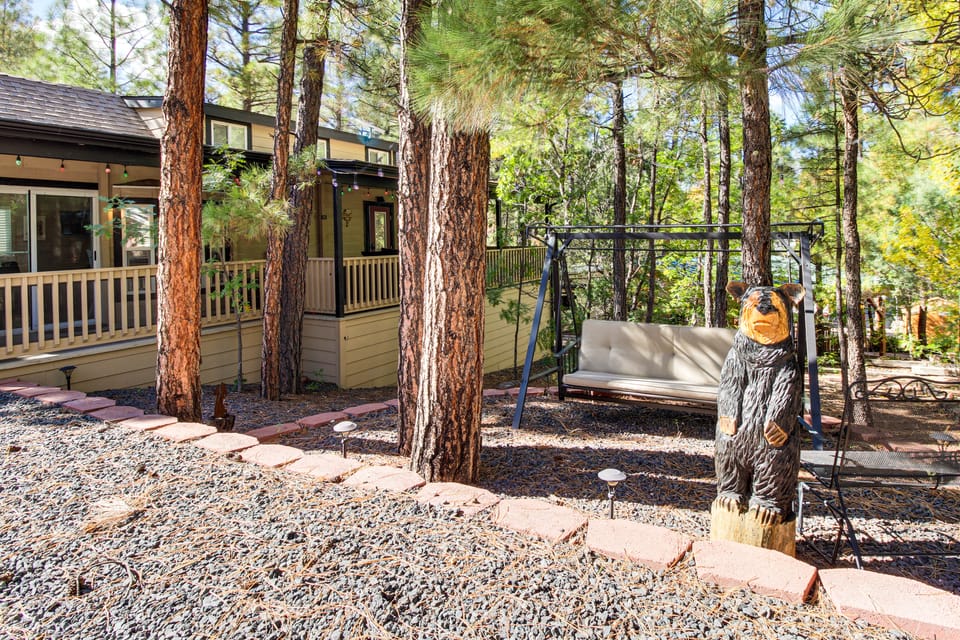 Pet-Friendly Show Low Cabin w/ Trail Access! House in Show Low