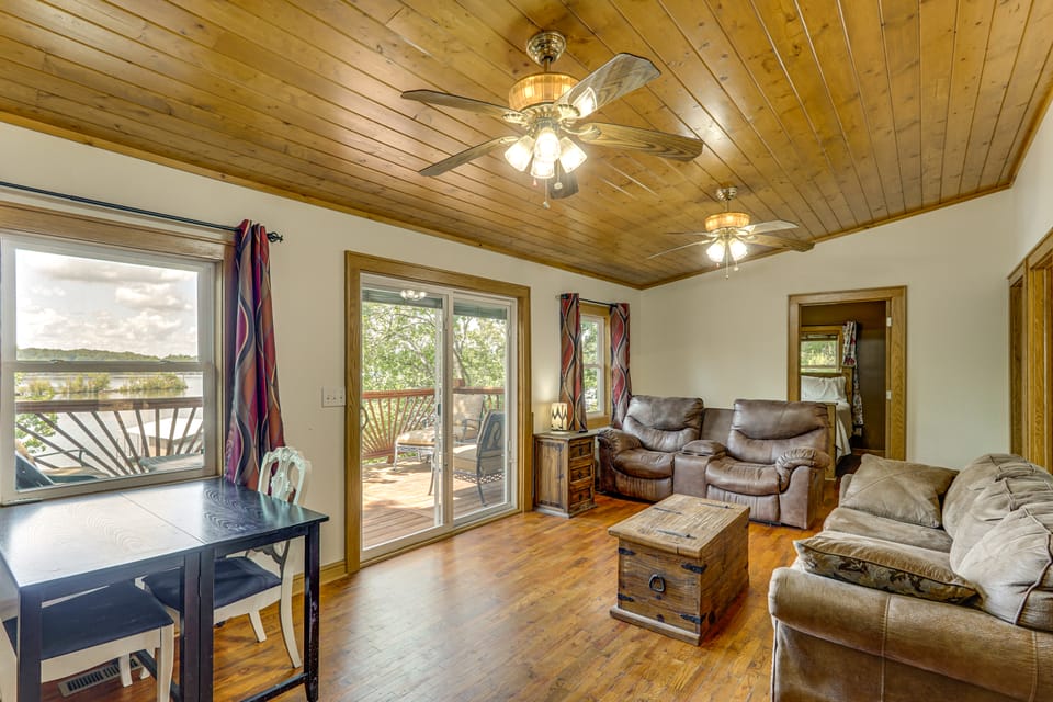 Ozarks Waterfront Home w/ Dock & Marina Access House in Lake of the Ozarks