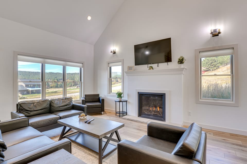 Luxe, New-Build Sturgis Retreat w/ Mountain Views House in North Lawrence
