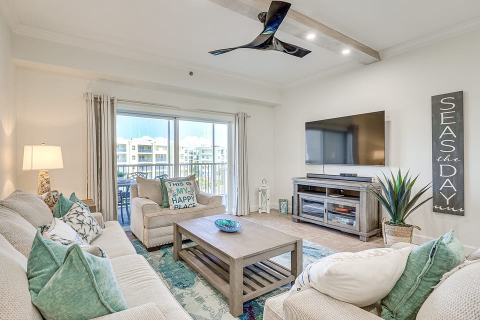 Walk to Shore: 5th-Floor Condo in New Smyrna Beach Apartment in Florida