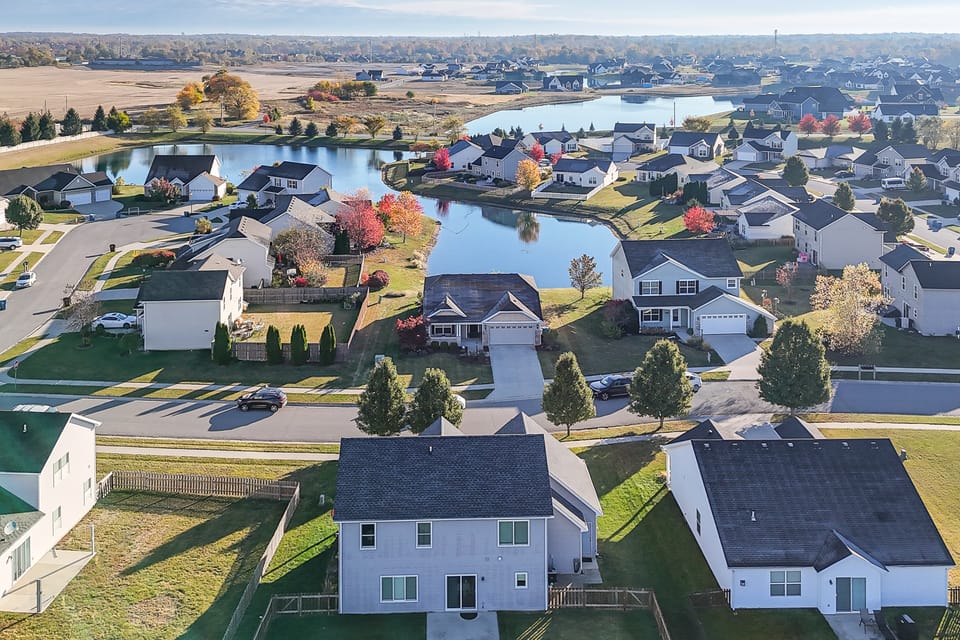 Private Yard + Pond Views: Fort Wayne Family Home! House in Indiana