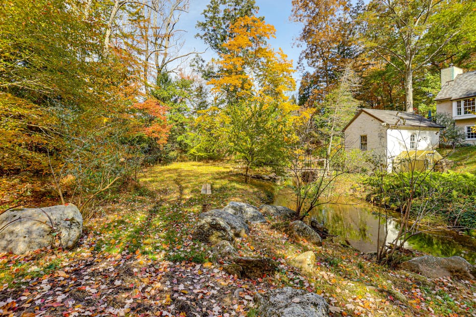 Serene Getaway w/ Trail Access in Chester Springs House in Chester Springs