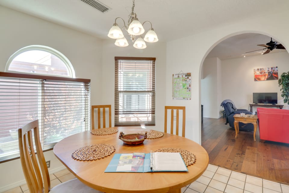 Covered Patio & Private Yard: Albuquerque Retreat House in Albuquerque