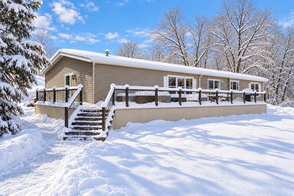 Snowmobile, Fish & Relax: Mink Lake Retreat House in Minnesota