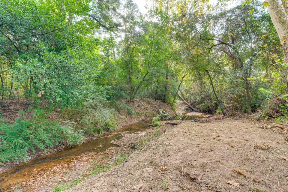 Hike & Relax: Tranquil Wooded Escape in Hockley House in Texas