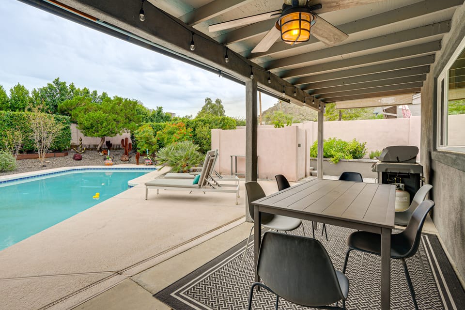 Close to Hiking! Snowbird Haven w/ Pool in Phoenix House in Phoenix