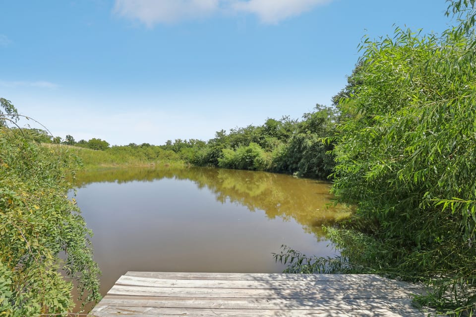 Fishing Pond & Treehouse: Tranquil Maysville Cabin House in Missouri