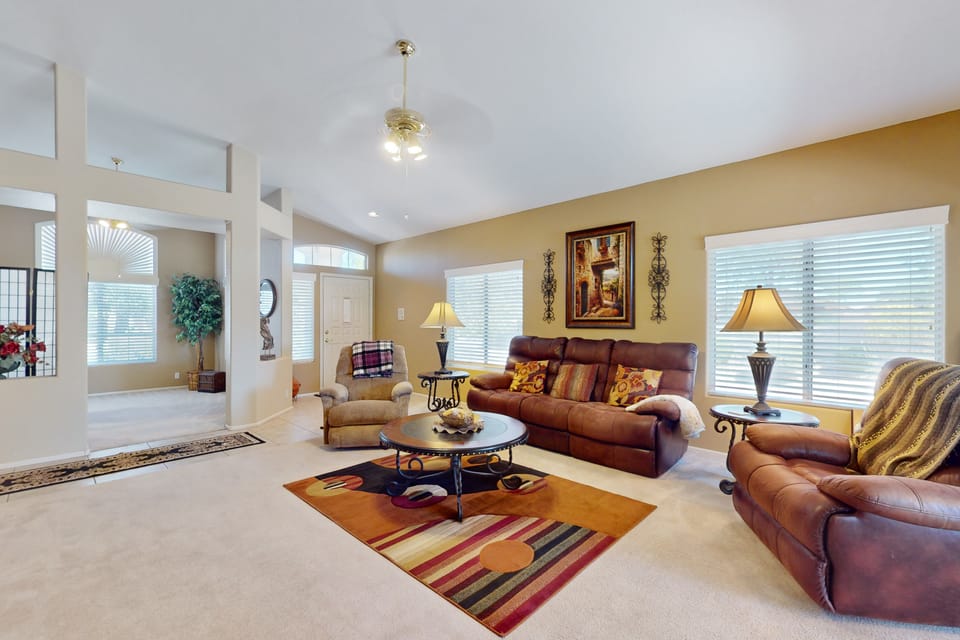 Golf, Hike & Unwind: Peoria Retreat w/ Patio! House in Sun City