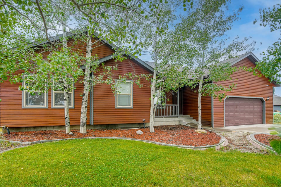 Hike, Golf & Explore: Driggs Home w/ Patio & Grill House in Driggs