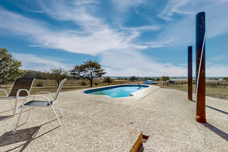 Ranch Life Experience w/ Private Pool in Gravette House in Arkansas