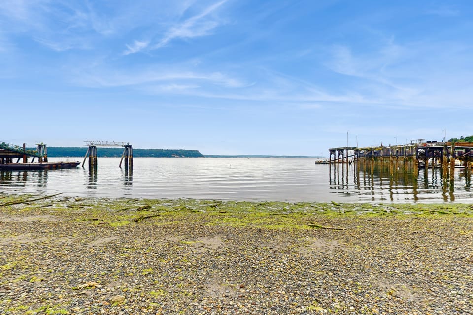 Cascade Mtn & Water Views! Couples Getaway Apartment in Langley