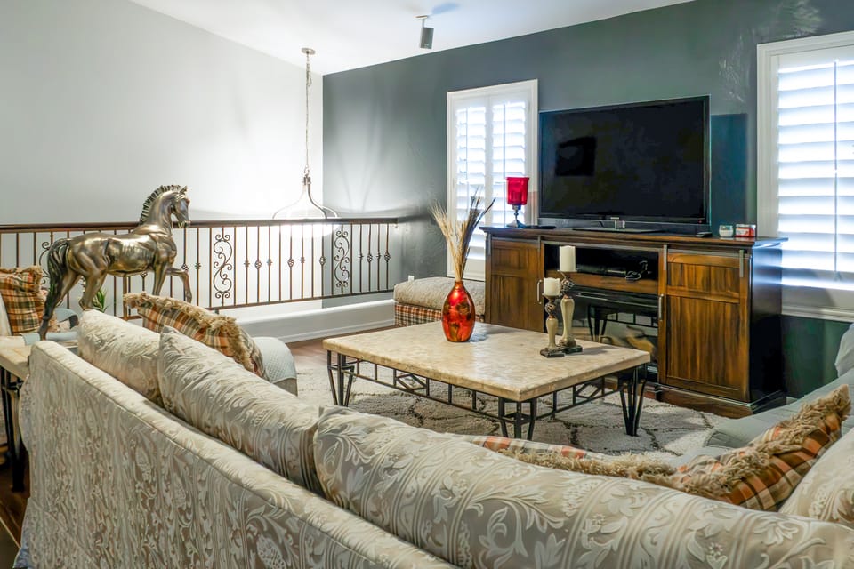 Group-Ready Glendale Oasis w/ Pool Grotto + Slide House in Glendale