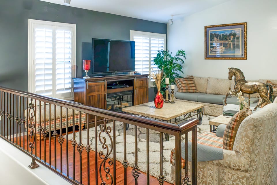 Group-Ready Glendale Oasis w/ Pool Grotto + Slide House in Glendale