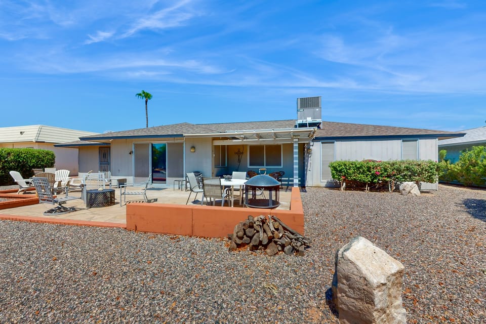 Long-Term Stay in Sun City! Lovely Home w/ Patio House in Sun City
