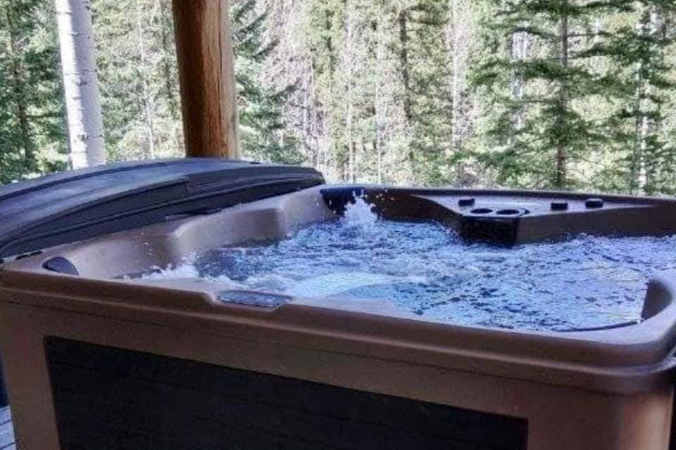 Hot Tub & Mtn Views: Woodsy Cabin in Greer House in Arizona