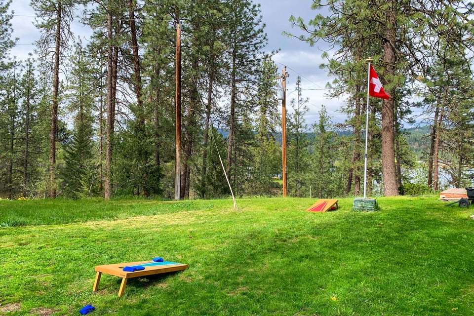 Private Lake Access & Dock: Home Near Spokane House in Washington