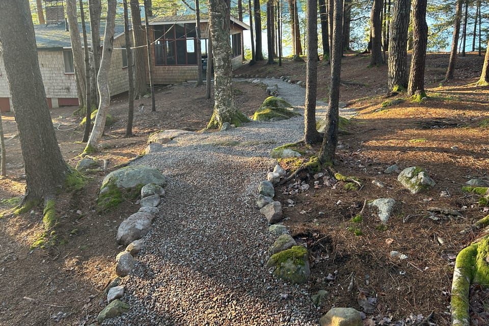 Peaceful 2BR Lakefront Cabin w/ New Dock House in Acadia National Park