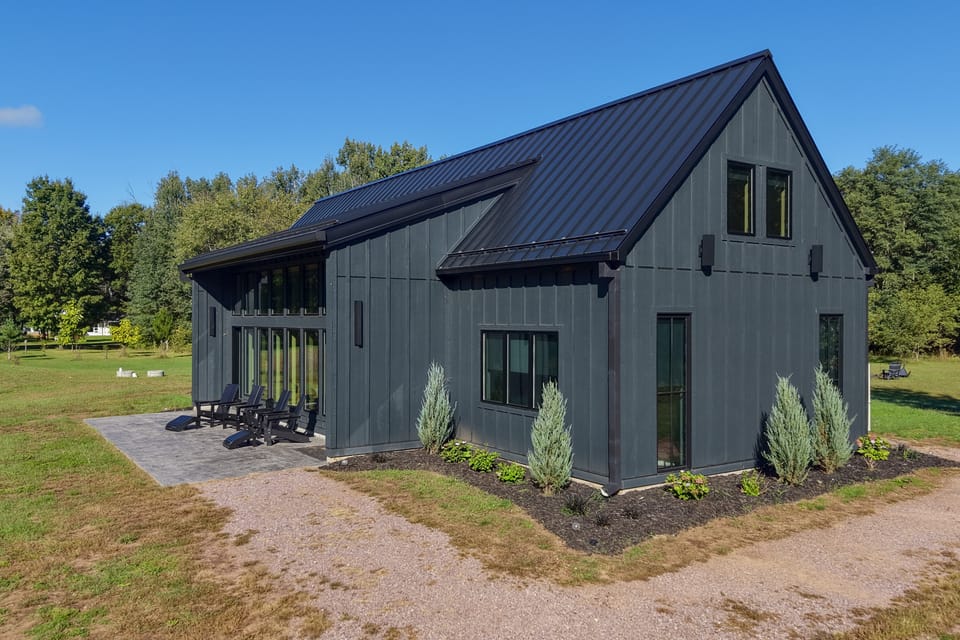 Modern Necedah Home: Hot Tub, Woods & Lake Access House in Castle Rock Lake