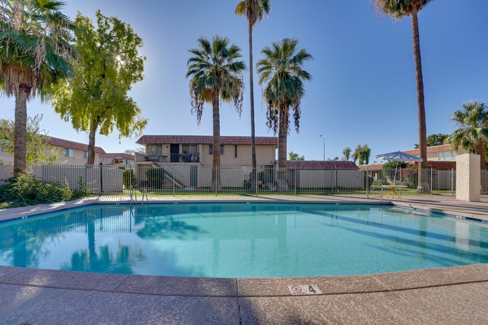 8 Mi to Airport: Tempe Condo w/ Pool Access Apartment in Tempe
